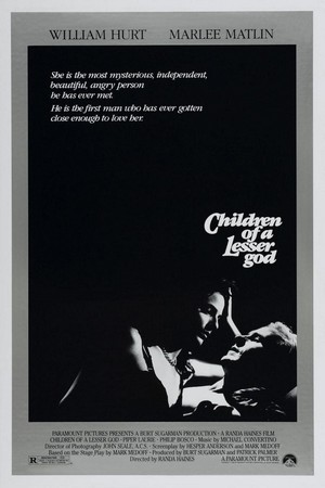 Children of a Lesser God (1986) - poster