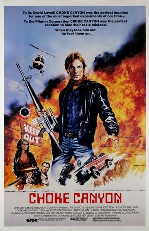 Choke Canyon (1986) - poster
