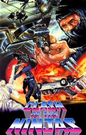Clash of the Ninjas (1986) - poster