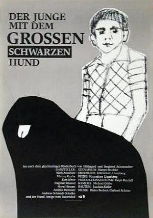 Der Junge mit dem Großen Schwarzen Hund (1986) - poster