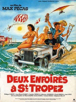 Deux Enfoirés à Saint-Tropez (1986) - poster