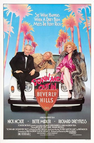 Down and Out in Beverly Hills (1986) - poster