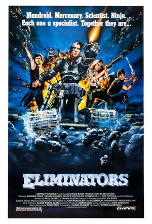 Eliminators (1986) - poster