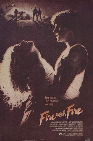 Fire with Fire (1986) - poster