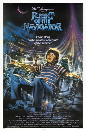 Flight of the Navigator (1986) - poster