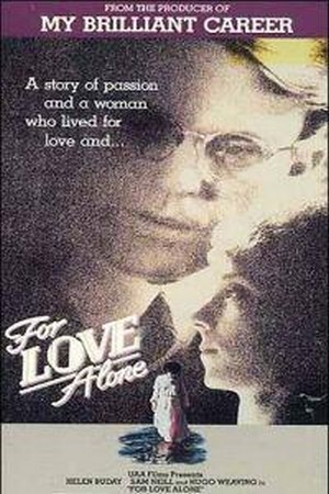 For Love Alone (1986) - poster