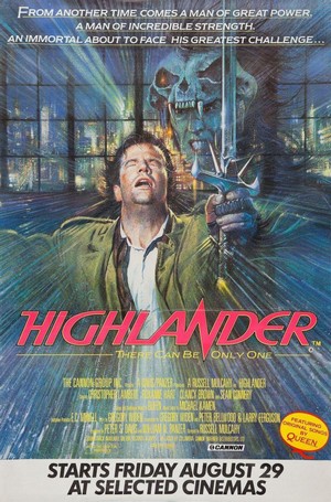 Highlander (1986) - poster