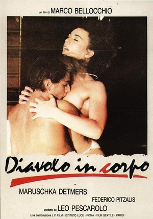 Il Diavolo in Corpo (1986) - poster