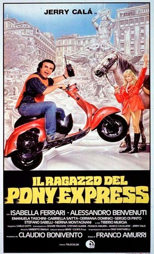 Il Ragazzo del Pony Express (1986) - poster