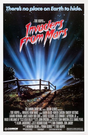 Invaders from Mars (1986) - poster