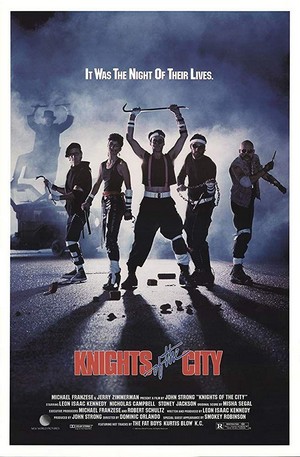 Knights of the City (1986) - poster