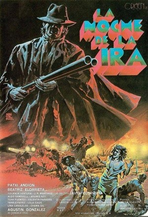 La Noche de la Ira (1986) - poster