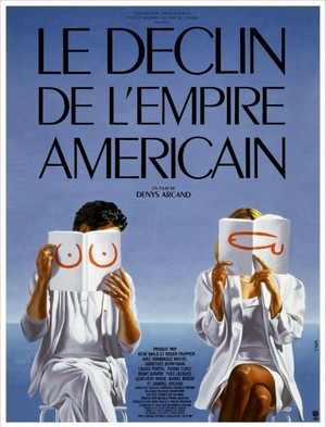 Le Déclin de l'Empire Américain (1986) - poster