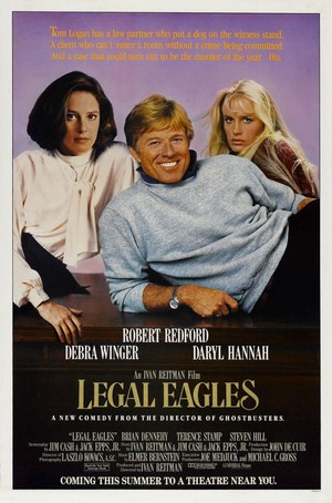 Legal Eagles (1986) - poster