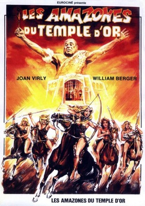 Les Amazones du Temple d'Or (1986) - poster
