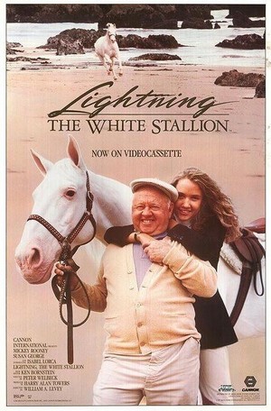Lightning, the White Stallion (1986) - poster