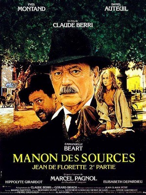 Manon des Sources (1986) - poster