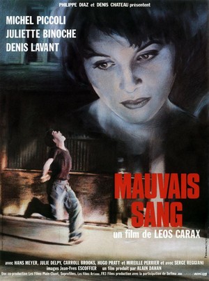 Mauvais Sang (1986) - poster