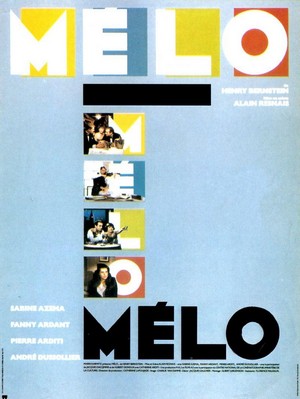 Mélo (1986) - poster