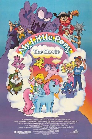 My Little Pony: The Movie (1986) - poster