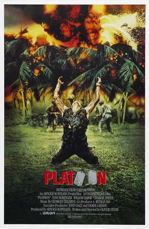 Platoon (1986) - poster