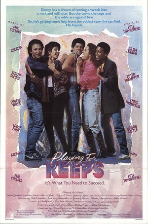 Playing for Keeps (1986) - poster