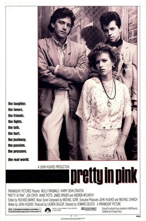 Pretty in Pink (1986) - poster
