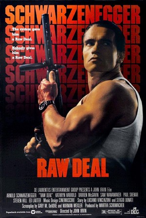 Raw Deal (1986) - poster