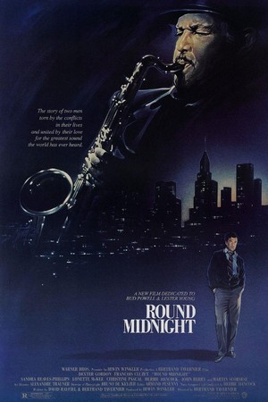 'Round Midnight (1986) - poster