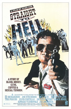 Straight to Hell (1986) - poster