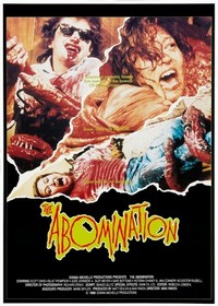 The Abomination (1986) - poster