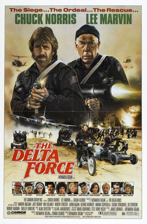 The Delta Force (1986) - poster