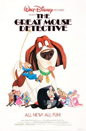 The Great Mouse Detective (1986) - poster