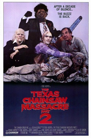 The Texas Chainsaw Massacre 2 (1986) - poster