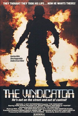 The Vindicator (1986) - poster