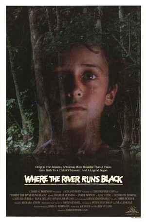 Where the River Runs Black (1986) - poster