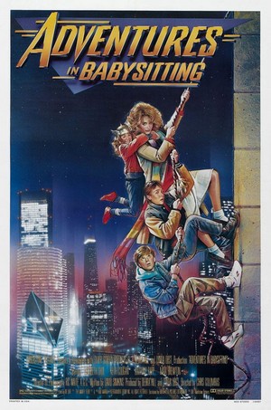 Adventures in Babysitting (1987) - poster