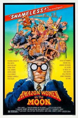 Amazon Women on the Moon (1987) - poster