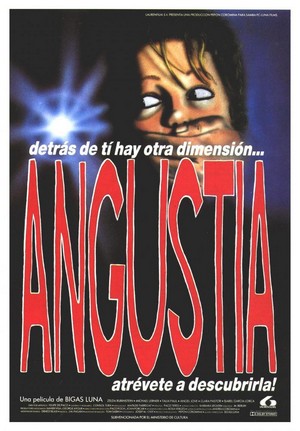 Angustia (1987) - poster