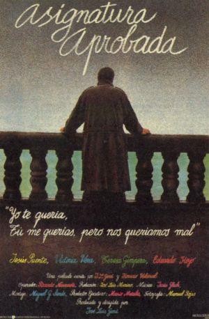 Asignatura Aprobada (1987) - poster