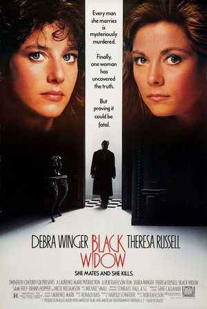 Black Widow (1987) - poster