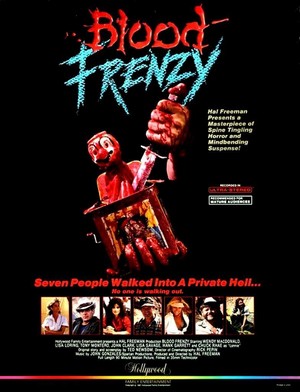Blood Frenzy (1987) - poster
