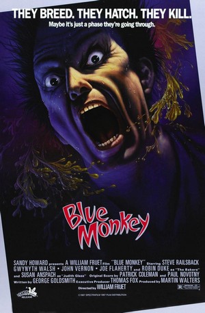 Blue Monkey (1987) - poster