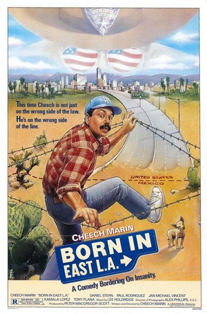 Born in East L.A. (1987) - poster