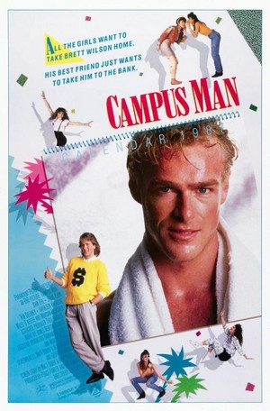 Campus Man (1987) - poster