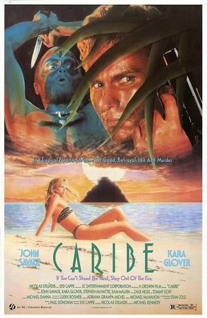 Caribe (1987) - poster