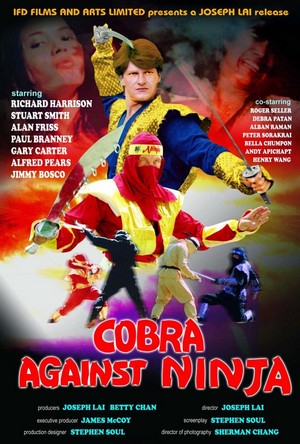 Cobra vs. Ninja (1987) - poster
