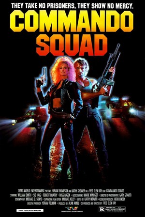 Commando Squad (1987) - poster