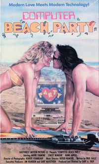 Computer Beach Party (1987) - poster