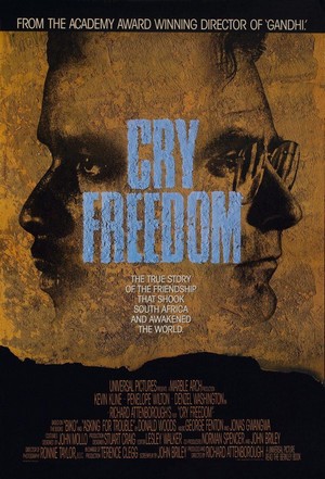 Cry Freedom (1987) - poster